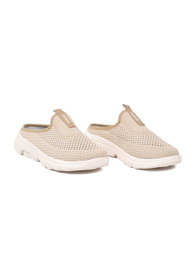 Noka Bej Fileli Hafif Unisex Terlik Nina G