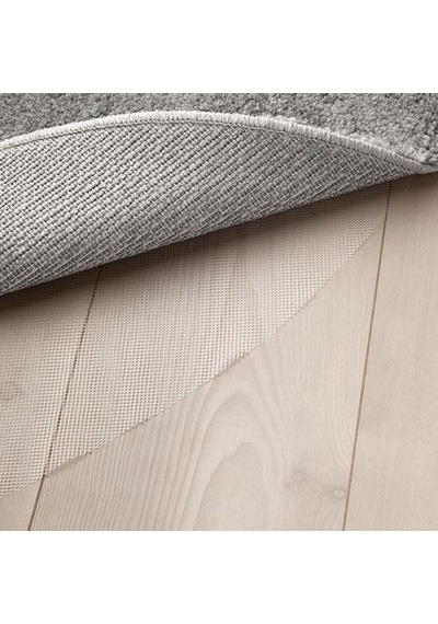Ikea Stoense Yuvarlak Halı 130 X 130 Cm Gri