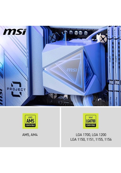 Tr Mag Coreliquid I240 240mm Beyaz İşlemci Sıvı Soğutucu