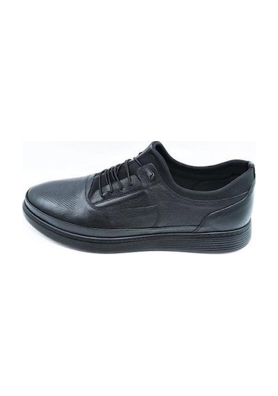 King Shoes 4390 Siyah Büyük Numara Rahat Erkek Ayakkabı