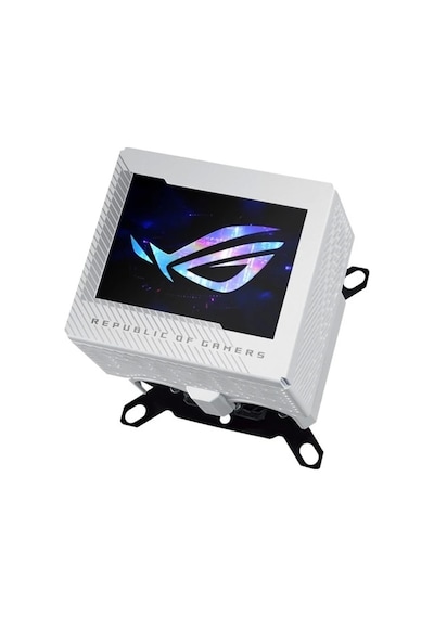 Asus Rog Ryujın Iıı Wb Cpu Su Bloğu Tam Renkli 3.5" Lcd Ekran Gömülü Vrm Fanı 178 Mikro Soğutma Kana
