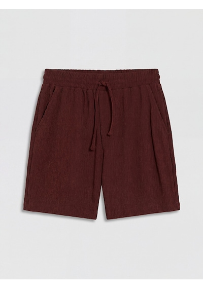 Lc Waikiki Lc Waıkıkı Bordo Regular Fit Erkek Şort