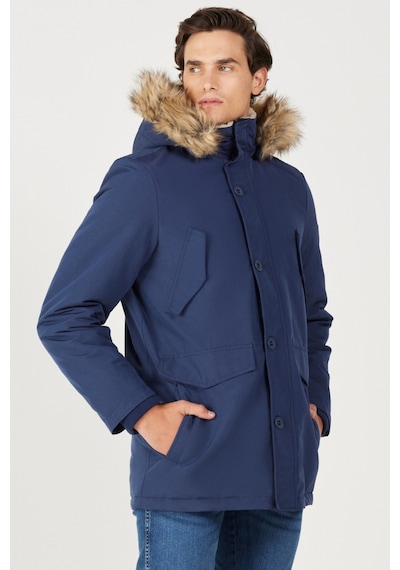 Wrangler Regular Fit Normal Kesim Dik Yaka Lacivert Parka Ceket Lacivert Wrangler Regular Fit Normal Kesim Dik Yaka Lacivert Parka Ceket Lacivert