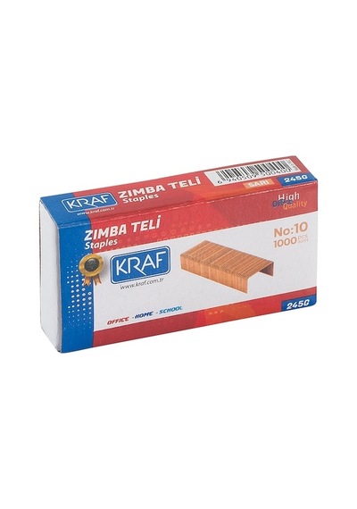 Kraf Zımba Teli No 10 Sarı 1000 Li 245g
