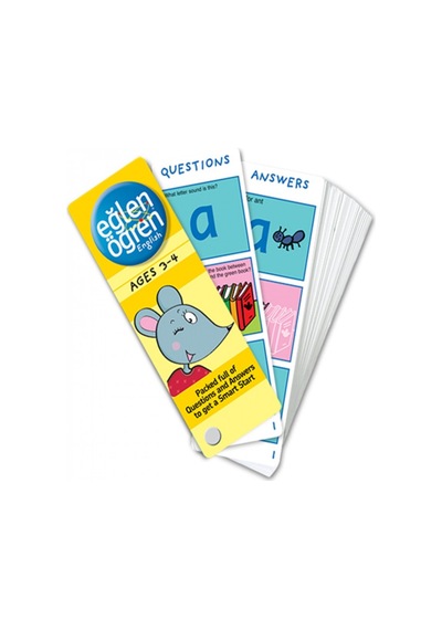 Ages 3-4 Eğlen Öğren English- Dstil Tasarım