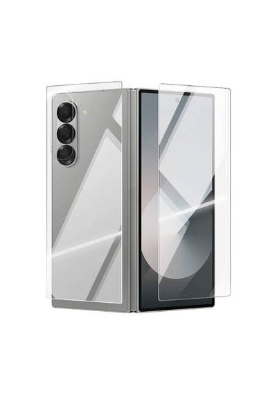 Galaxy Z Uyumlu Fold 6 Etnaa 2in1 Cam Ekran Koruyucu