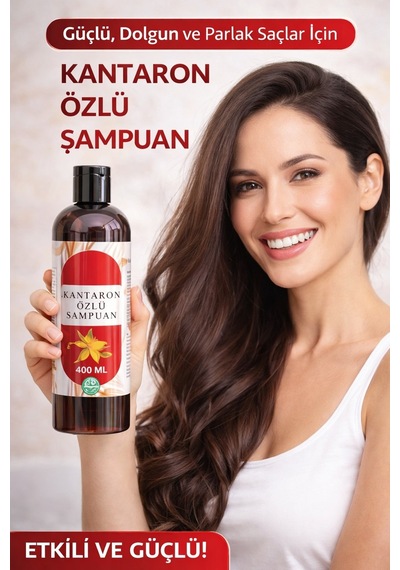 Herbliss Kantaron Özlü Şampuan 400 Ml Saç Dökülmesine Karşı Etkili, Onarıcı & Güçlendirici Bakım