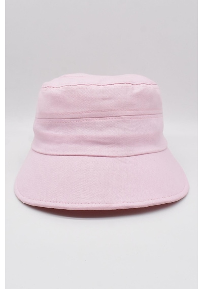 Bayan Trend Güneş Koruyucu Şapka Pembe - Açık Pembe