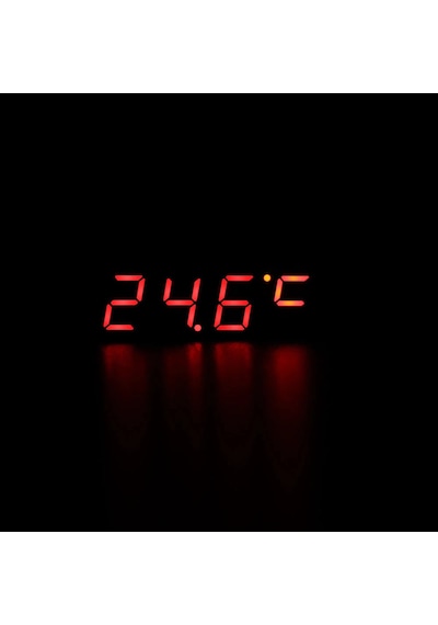 Alkatronik-3 İn 1 Voltmetre Termometre Saat Tarih Sıcaklık Voltaj Göstergesi