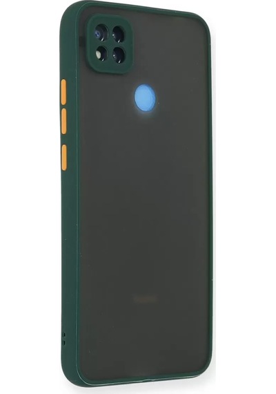 Newface Xiaomi Redmi 9c Kılıf Montreal Silikon Kapak - Yeşil