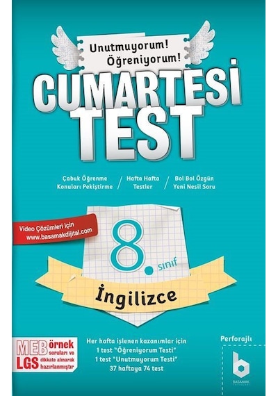 8. Sınıf CumartesiTest İngilizce / Kolektif