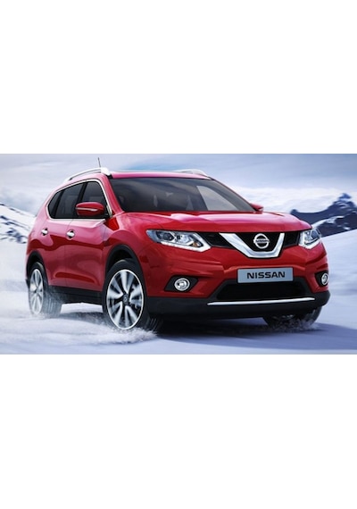 Nissan X-Trail 3D Paspas Havuzlu Siyah 2013-2019 Arası Rizline
