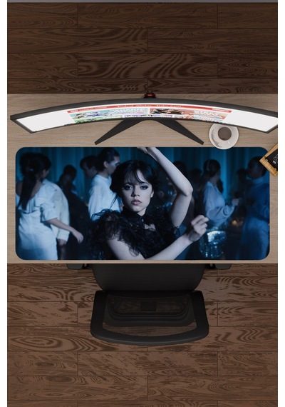 Wednesday 2 V3 90x40 Xxl Gaming Kauçuk Kaymaz Taban Mouse Pad Fare Altlığı