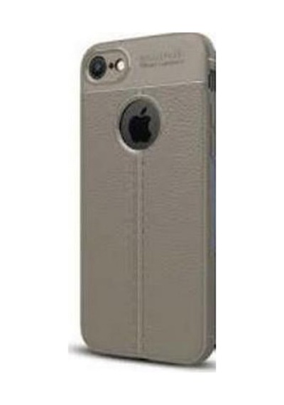 Zore Apple Uyumlu iPhone 6 Plus /6s Plus İle Niss Silikon Kılıf Gri