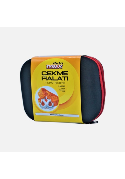 Auto Tyrex Çekme Halatı-kemer 3 Ton / 3 Metre 8'li Avantaj Paketi Mıchu