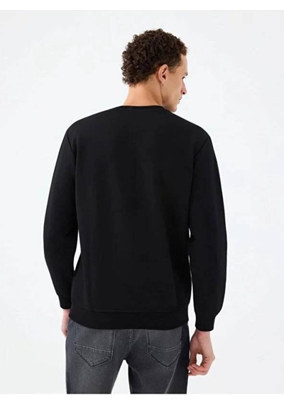 Erkek Sweat Lf2041076 Siyah