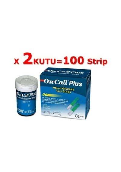 On Call Plus Ölçüm Test Strip 50'lik Test Çubuğu X 2 Kutu