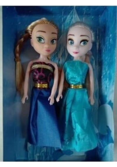 Frozenn Elsa Ve Anna Bebek Seti 15 Cm 2'Li