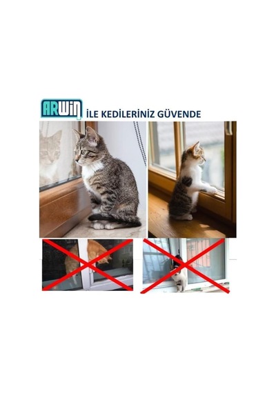 Eym Arwin Sol Açılım Kapı Pencere Kademeli Havalandırma Kolu Pvc Emniyet Kilidi Genel