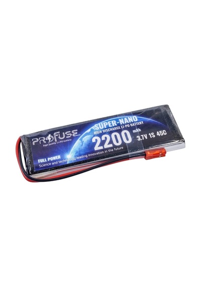 Profuse 1s 3.7v Lipo Li-po Lityum Polimer Batarya - 2200mah, 45c