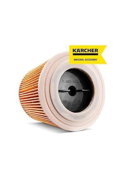 Kartuş Filtresi Kfı 3310: 1 Adet, 1 Parça, Islak/kuru Elektr ikli Süpürge Ve Elektrikli Süpürge İle Uyumlu, Ürün Numarası 2.863-303.0