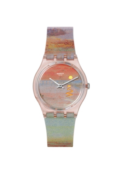 Swatch So28z700 Turner's Scarlet Sunset Kadın Kol Saati