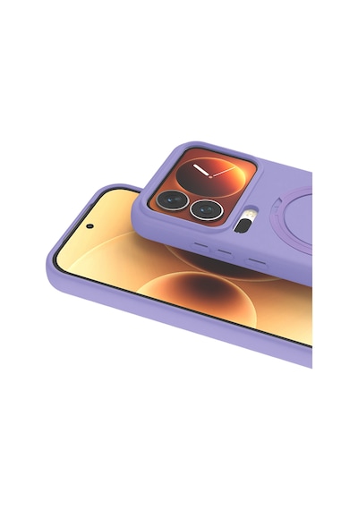 Newface - 212 - Xiaomi Mi 17 Pro Max Regal Magsafe Standlı Kapak - Glblseme - - Lila