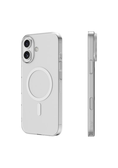 Apple Uyumlu iPhone 16 Kılıf M-safe Şarj Özellikli Youngkit High Definition Serisi Kapak Şeffaf Şeffaf