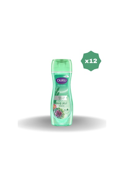 Duru Fresh Sensations Kaktüs Çiçeği Duş Jeli 450 Ml - 12 Adet