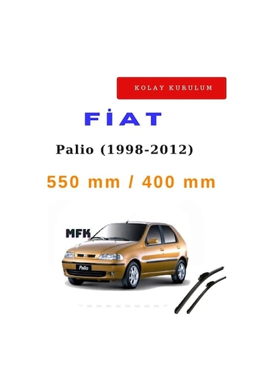 Fiat Palio 1998-2012 Araca Özel Silecek