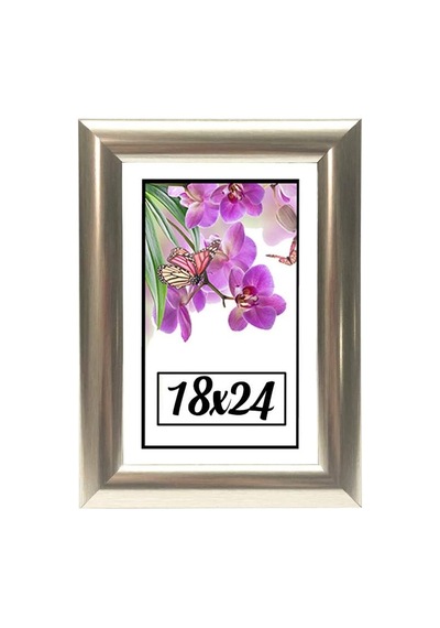 Hediyelik Çerçeve Dekorasyon Resim Çerçevesi 18x24 18x24-22-gümüş 12923657
