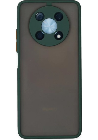 Newface Huawei Nova Y90 Kılıf Montreal Silikon Kapak - Yeşil