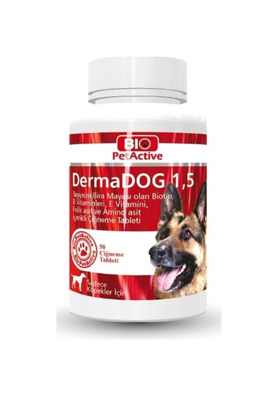 Biopetactive Dermadog Köpek Vitamini 75 Gr - 50 Tablet