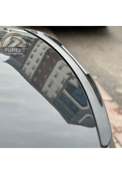 Renault Megane 4 Piano Black Yarasa Tip Bagaj Çıtası Spoıler 2016 - 2021 Furens