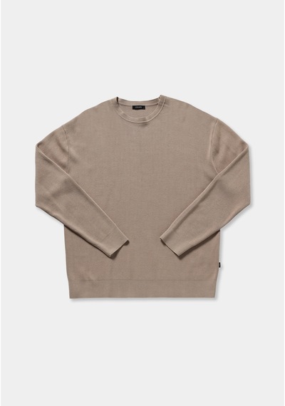 Colin's Colins Relaxed Fit Yuvarlak Yaka Düz Erkek Bej Kazak Cl1082155 Q1.v2 Beı