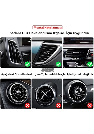 Araç Içi Klima Havalandırma Izgarası Krom Trim Seti Film Şerit Havalandırma Izgarası Krom Trim Şeriti