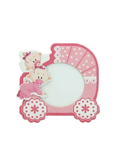 Magnetli Çerçeve. Bebek - Pembe