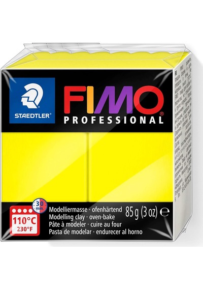 Professional Polimer Kil - Lemon Yellow - 85g Açık Bej