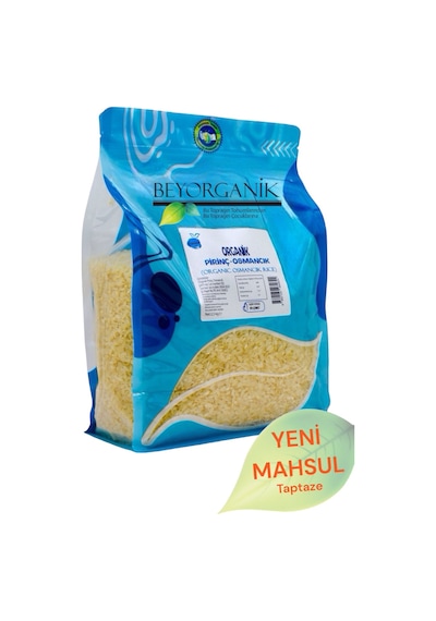 Beyorganik Pestisit ve Aflatoksin Analizli Organik Pirinç Osmancık 2500 G