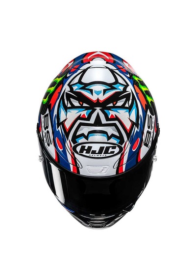 Hjc Rpha1 V2 Kask Carbon Quartararo Le Mans 3 Mc21 Çok Renkli