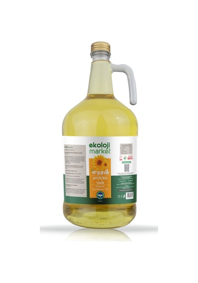 Organik Ayçiçek Yağı 3,1 Lt 3 L