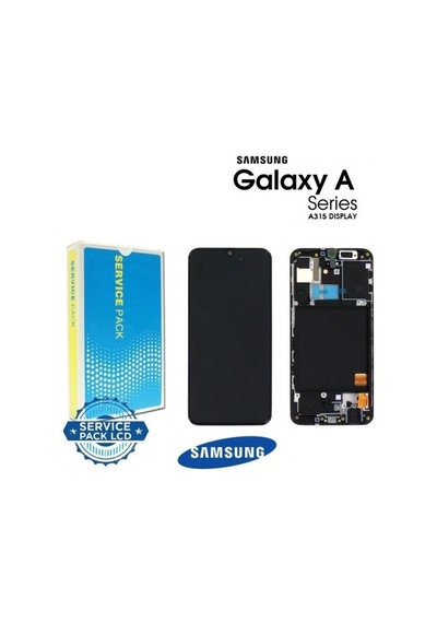 Lenipa Samsung Uyumlu A31 A315 Servis Lcd Ekran Siyah