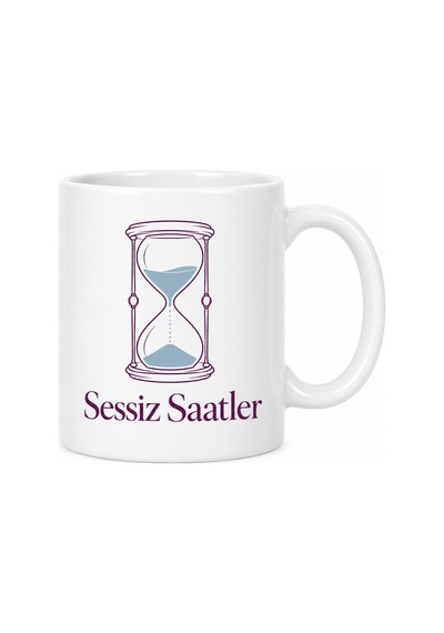 Storeşahin Sessiz Saatler Tasarımlı Porselen Kupa - Model 563 Shn0720