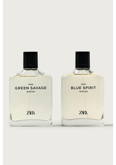 Zara Man Green Savage Wınter- Man Blue Spırıt Wınter Parfüm 2x 100 Ml Amber