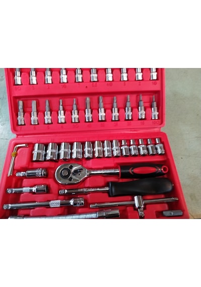Lokma Takımı 46parça 1/4 Pro Ufak Lokma Takımı Tornavida Bits Set