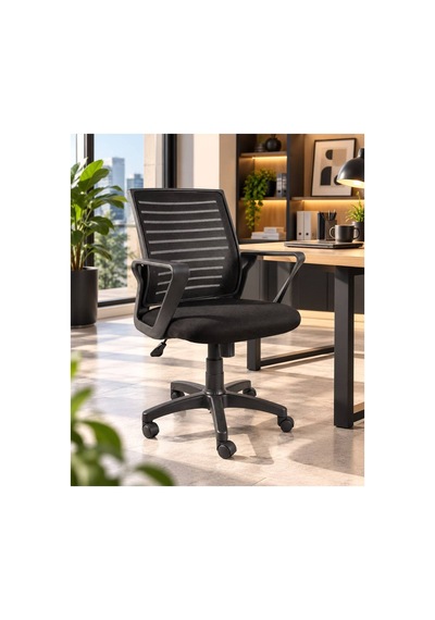 Torino Ergonomik Fileli Ofis Koltuğu, Yükseklik Ayarlı, Kollu, Döner Tekerlekli Bilgisayar Ve Çalışm Siyah Torino Ergonomik Fileli Ofis Koltuğu, Yükseklik Ayarlı, Kollu, Döner Tekerlekli Bilgisayar Ve Çalışm Siyah