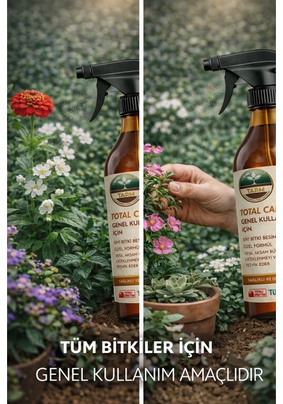 Tarm Total Care Sprey Genel Kullanım Bitki Besini Aminoasitli, Hızlı Etkili 500 ML