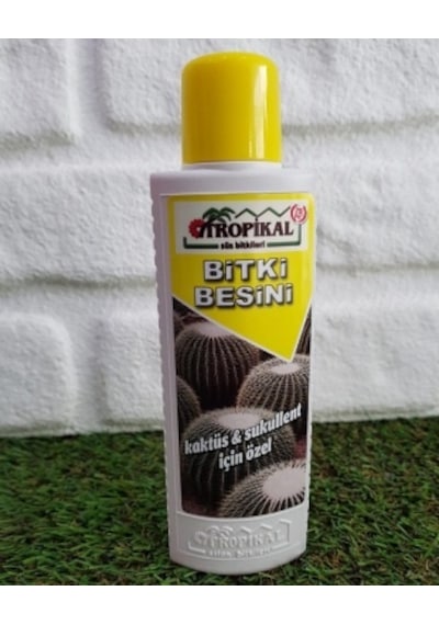 Kaktüs Sukulent Besini 2 ADET 225 ml Bitki Besini Sıvı Gübre