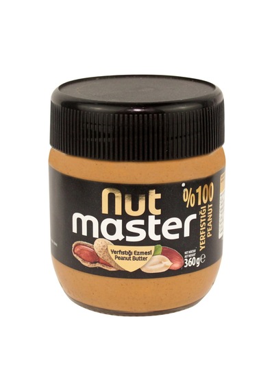 Nut Master %100 Yerfıstığı Ezmesi 360 G - 8 Adet Tarı