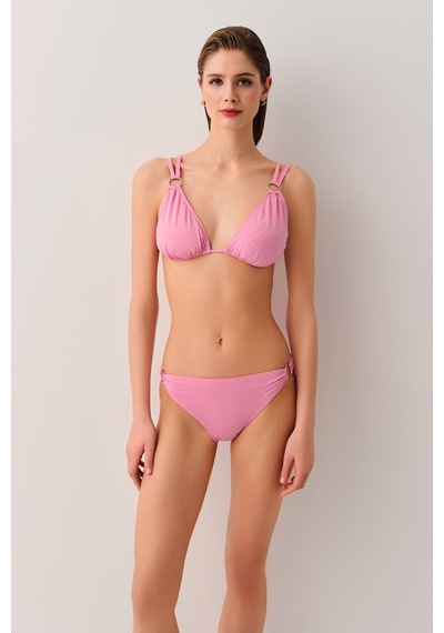 Suwen Doty Yanı Aksesuarlı Bikini Alt Sb25775077077 Pembe